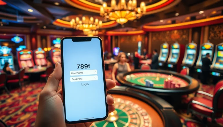 Engaged players logging in to the thrilling 789f login for an unforgettable casino experience.